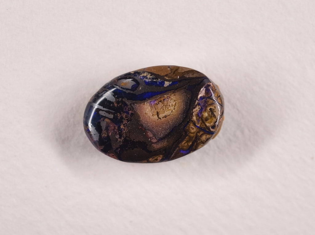 Opale boulder d’Australie — ovale — 9,1 ct