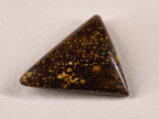 Opale boulder d’Australie — triangle — 14 ct