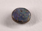 Opale boulder d’Australie — ovale — 14 ct