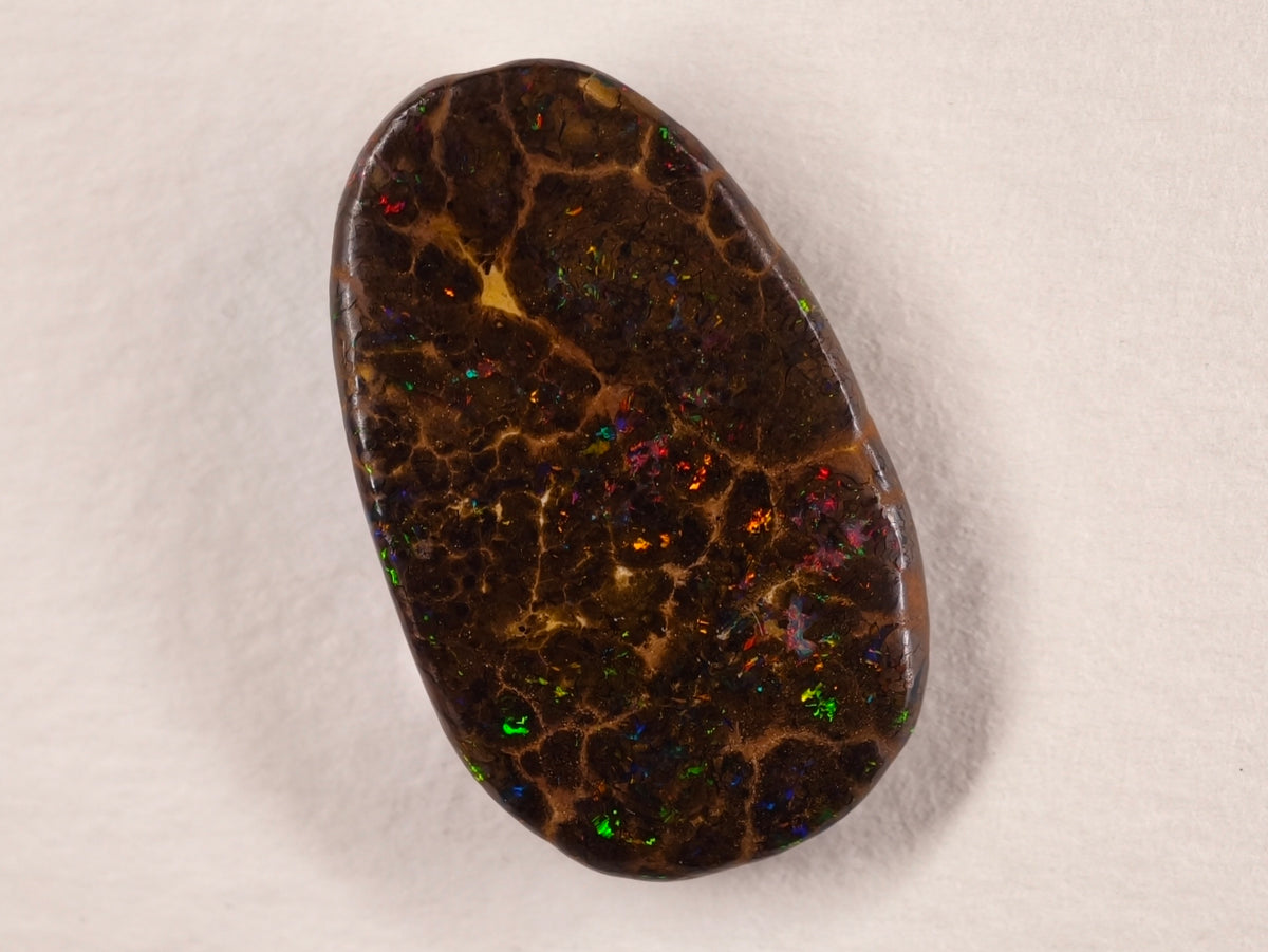 Opale boulder d’Australie — forme libre — 12 ct