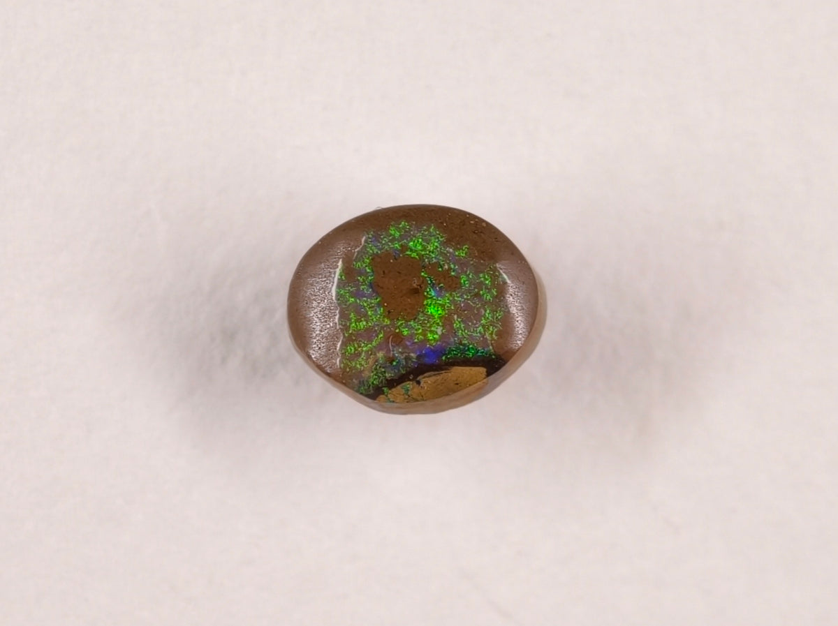 Opale boulder d’Australie — ovale — 1,4 ct
