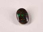 Opale boulder d’Australie — ovale — bleu, vert — 3,7 ct