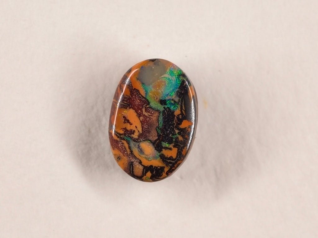 Opale boulder d’Australie — ovale — 4,3 ct