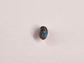 Opale boulder d’Australie — ovale — bleu, vert — 0,9 ct