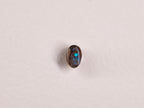 Opale boulder d’Australie — ovale — bleu, vert — 0,9 ct
