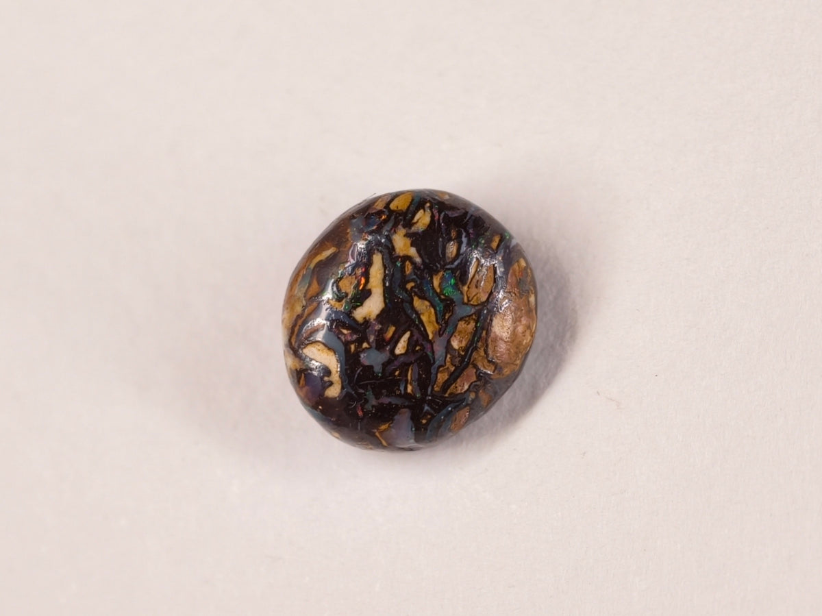 Opale boulder d’Australie — ovale — 4,1 ct