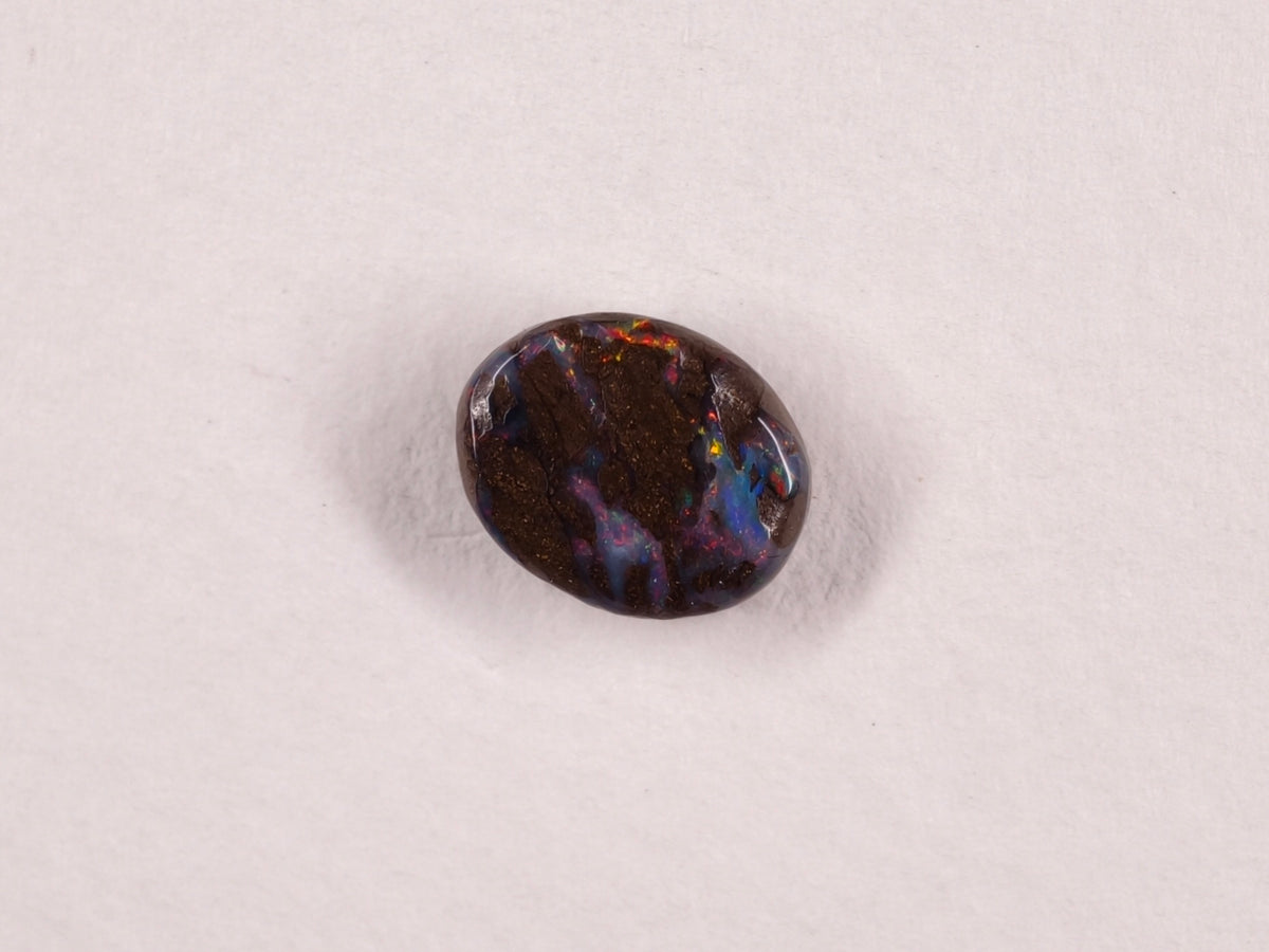 Opale boulder d’Australie — ovale — 1,8 ct