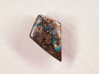 Opale boulder d’Australie — cerf-volant — bleu-vert — 2,5 ct