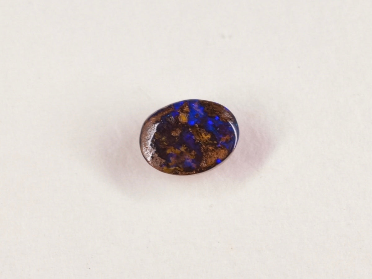 Opale boulder d’Australie — ovale — 1,2 ct