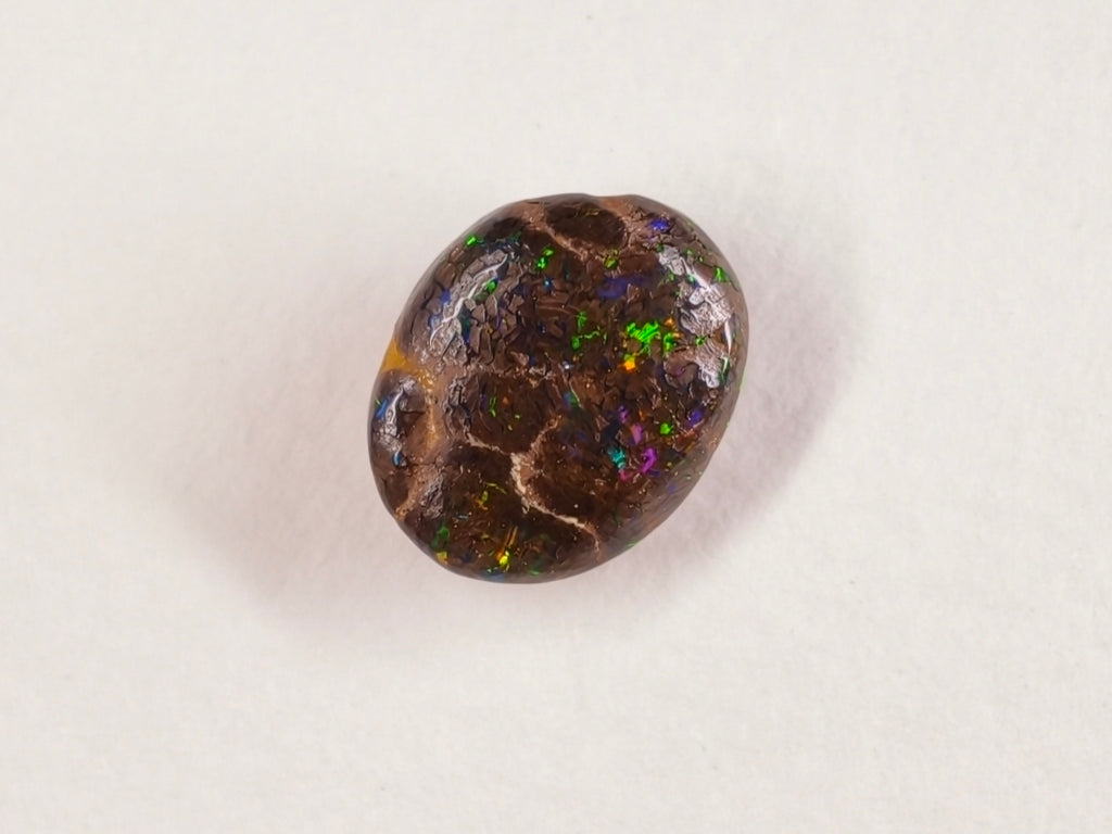 Opale boulder d’Australie — ovale — 2,2 ct