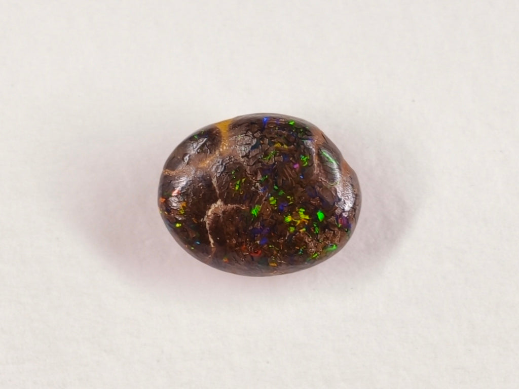 Opale boulder d’Australie — ovale — 2,2 ct