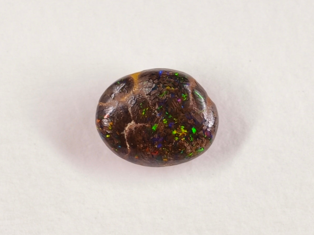 Opale boulder d’Australie — ovale — 2,2 ct