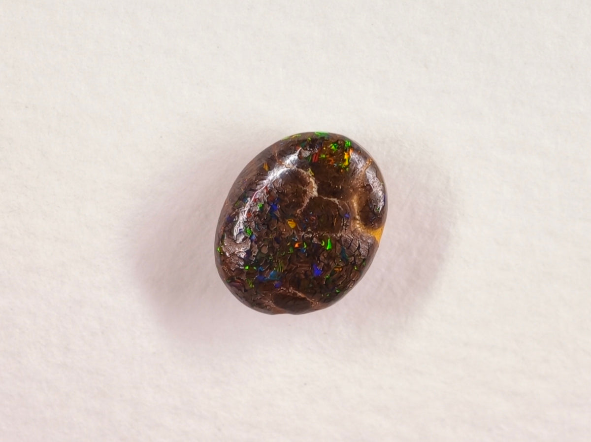 Opale boulder d’Australie — ovale — 2,2 ct