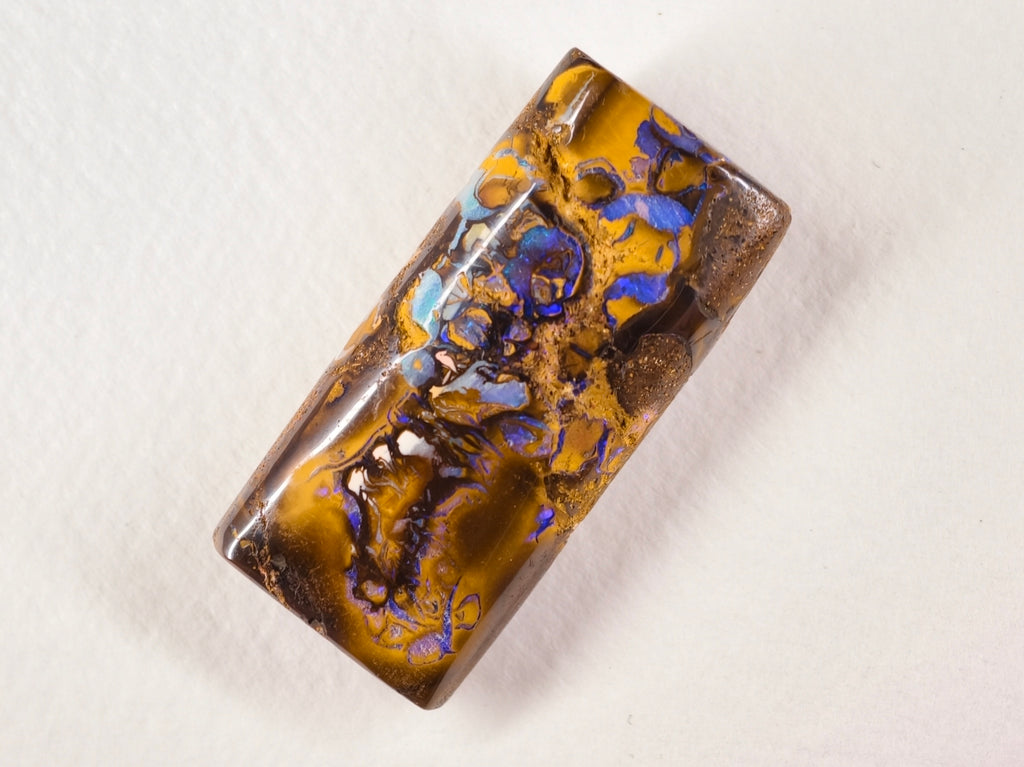 Opale boulder d’Australie — rectangle — 44 ct