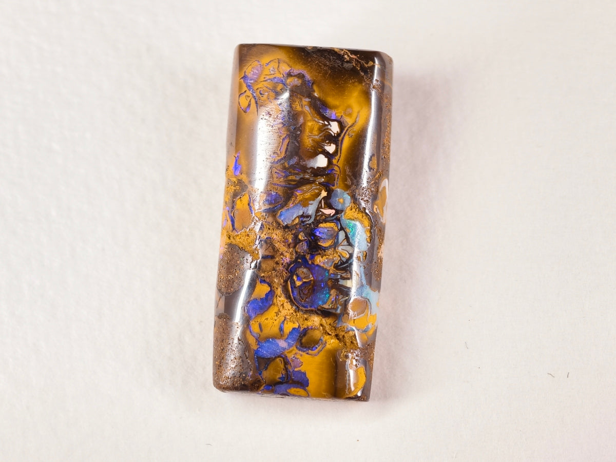 Opale boulder d’Australie — rectangle — 44 ct
