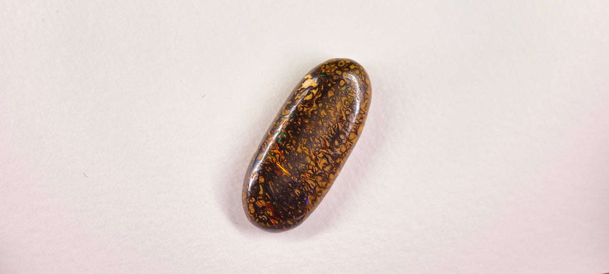 Opale boulder d’Australie — ovale — 18,7 ct