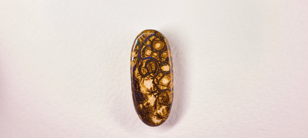 Opale boulder d’Australie — ovale — 18,7 ct