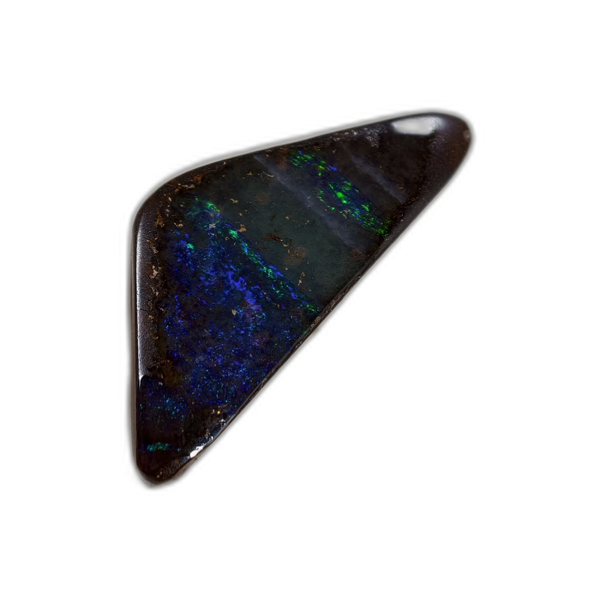 Opale boulder d’Australie – Cabochon 5 ct – B72 — vue 2 — Tirou Bijou