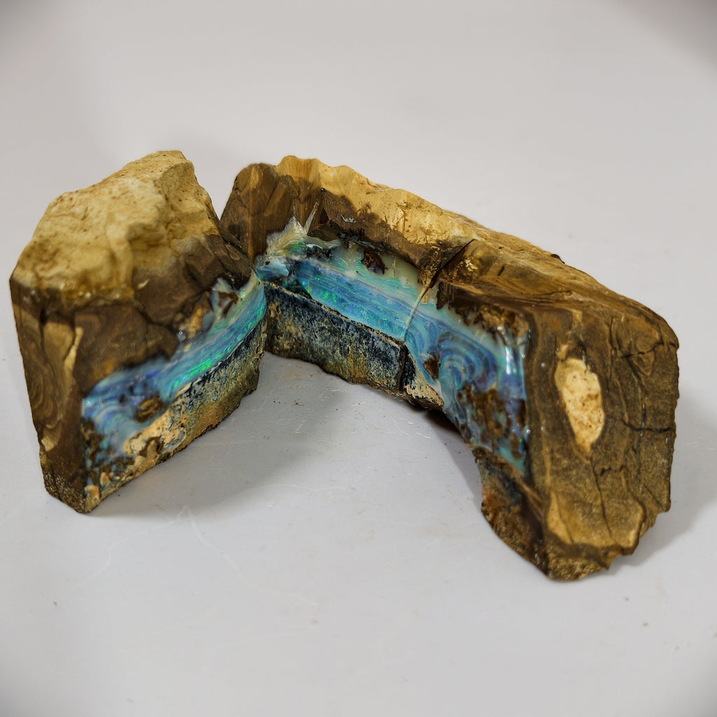 Opale boulder brute d’Australie – 292 g – C3 — vue 4 — Tirou Bijou