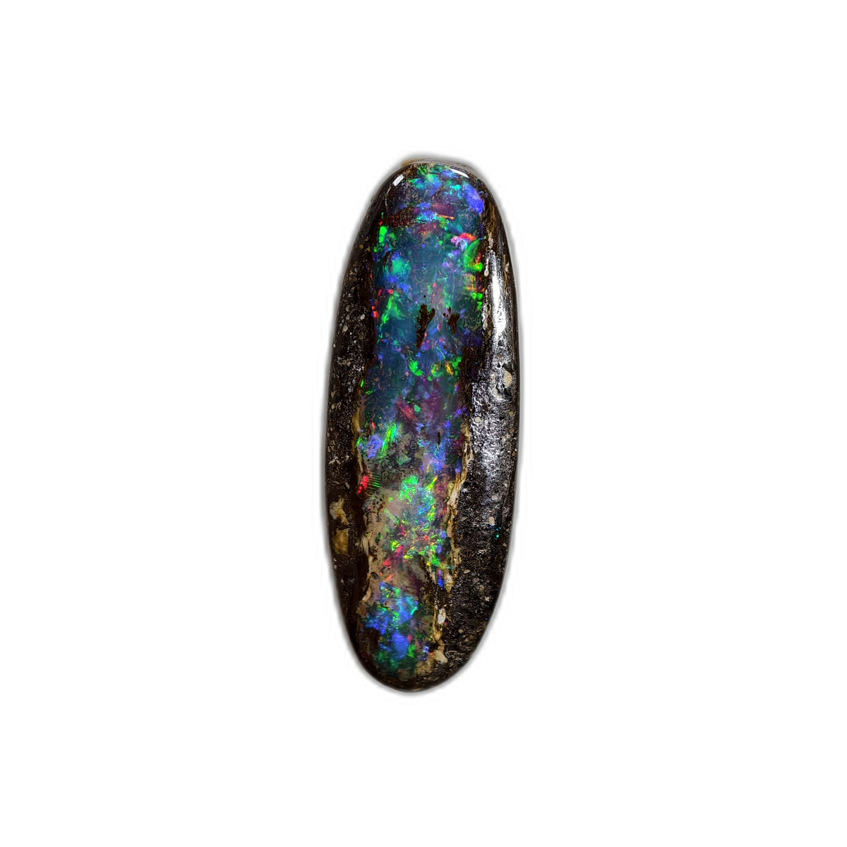 Opale boulder d’Australie – Cabochon 7 ct – B82 — vue 4 — Tirou Bijou