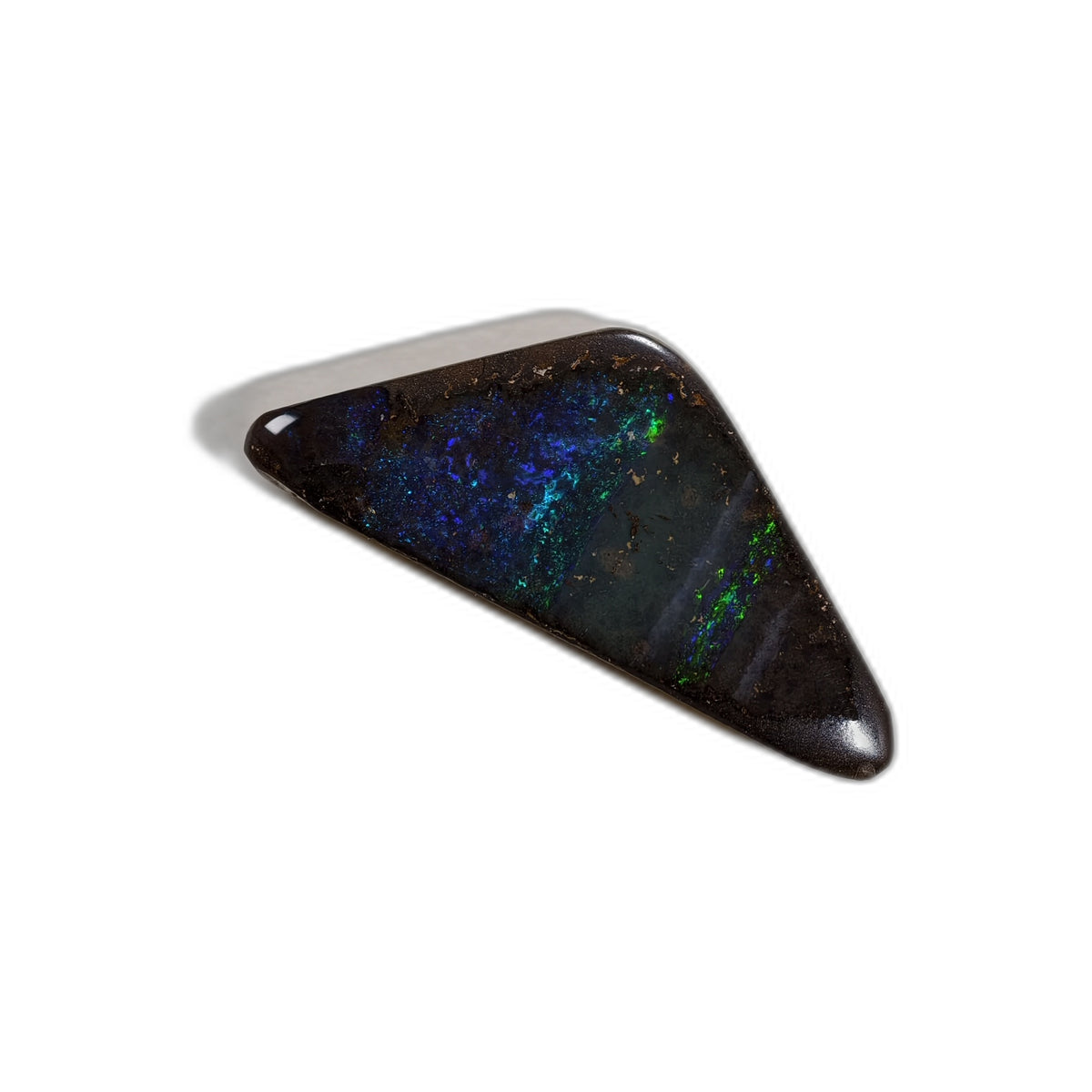 Opale boulder d’Australie – Cabochon 5 ct – B72 — vue 3 — Tirou Bijou