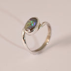 Bague opale boulder en argent 925 – Taille 54 – BA11 — vue 3 — Tirou Bijou