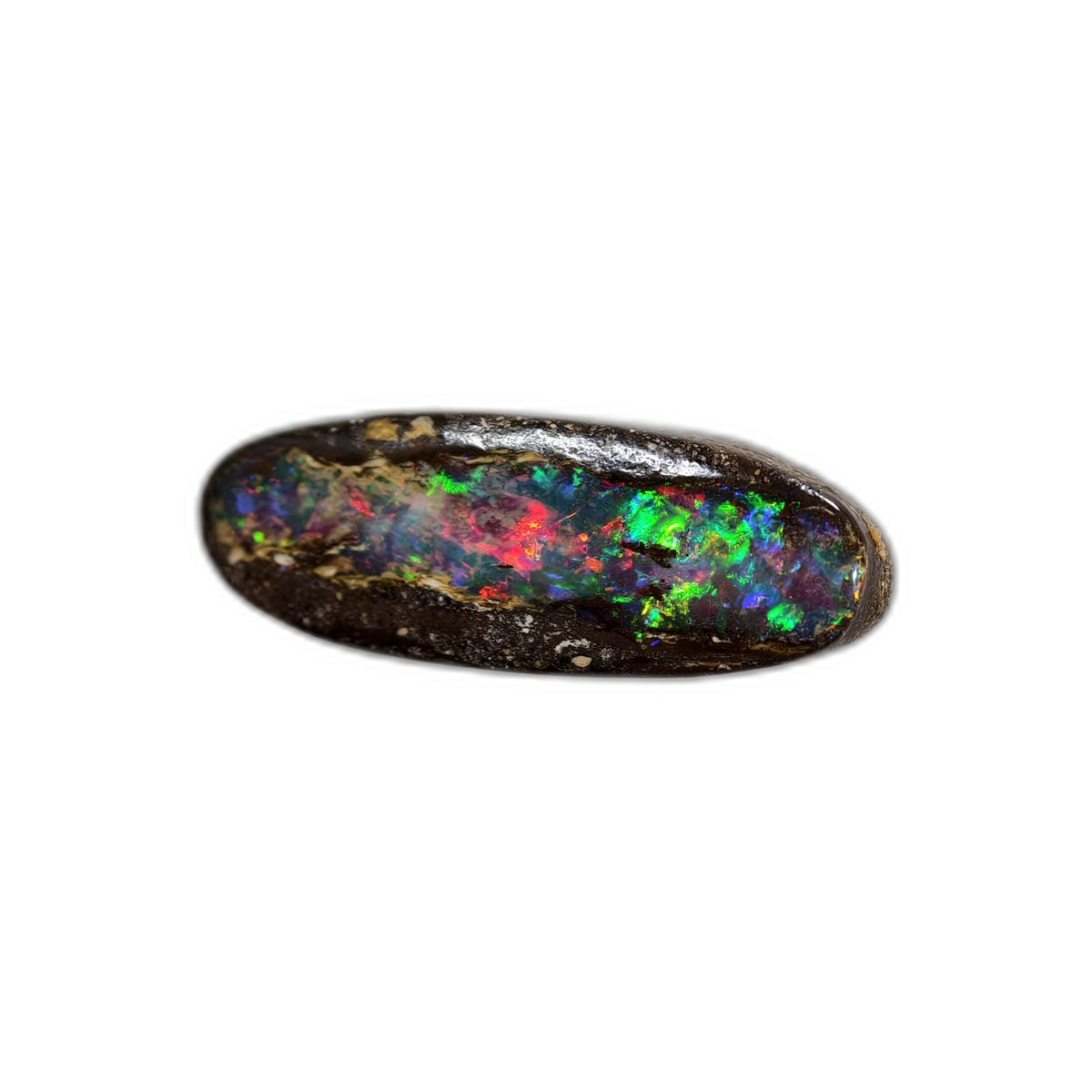 Opale boulder d’Australie – Cabochon 7 ct – B82 — vue 5 — Tirou Bijou