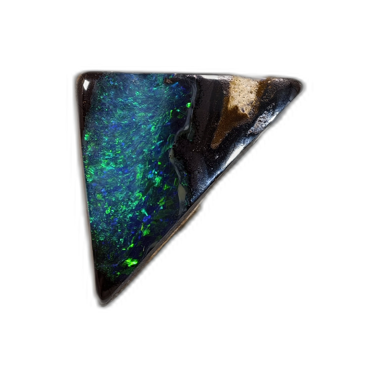 Opale boulder d’Australie – Cabochon 3 ct – B14 — vue 5 — Tirou Bijou