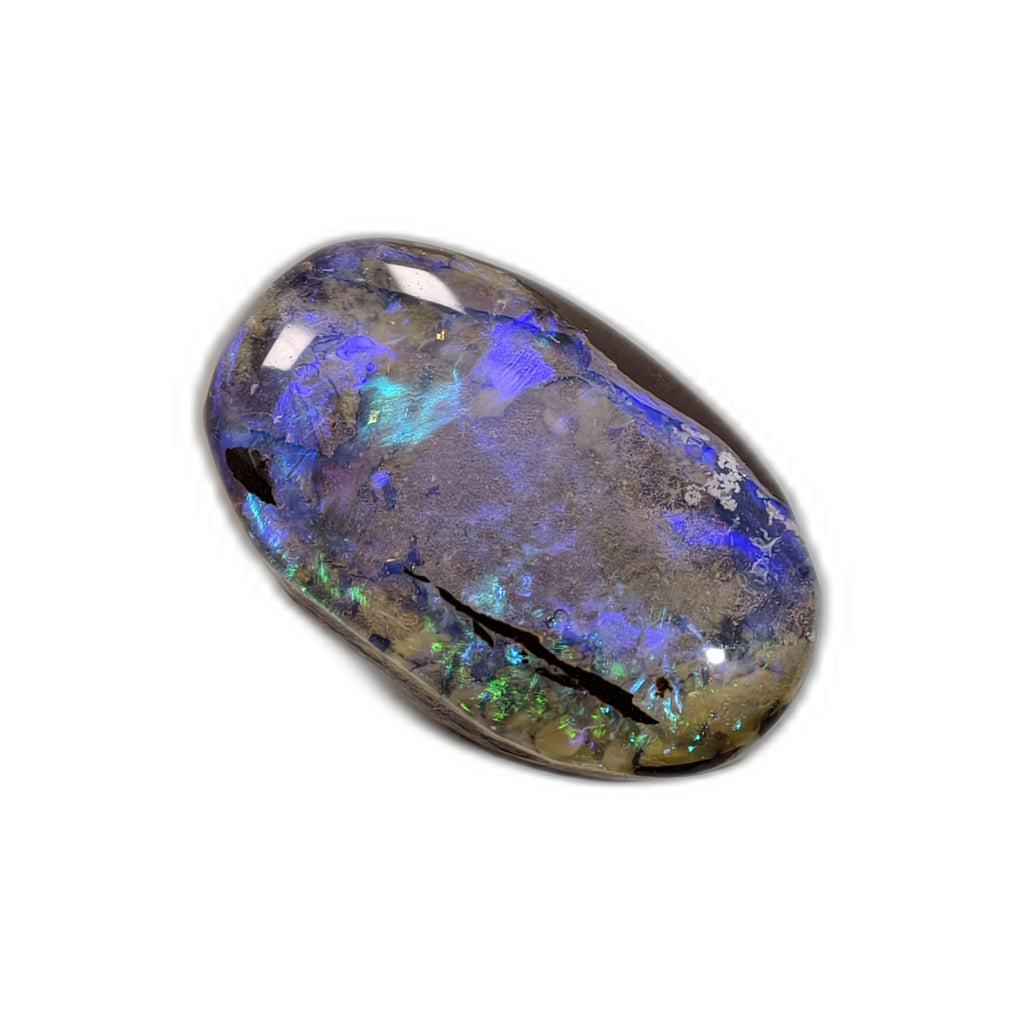 Opale boulder d’Australie – Cabochon 3,8 ct – B25 — vue 2 — Tirou Bijou