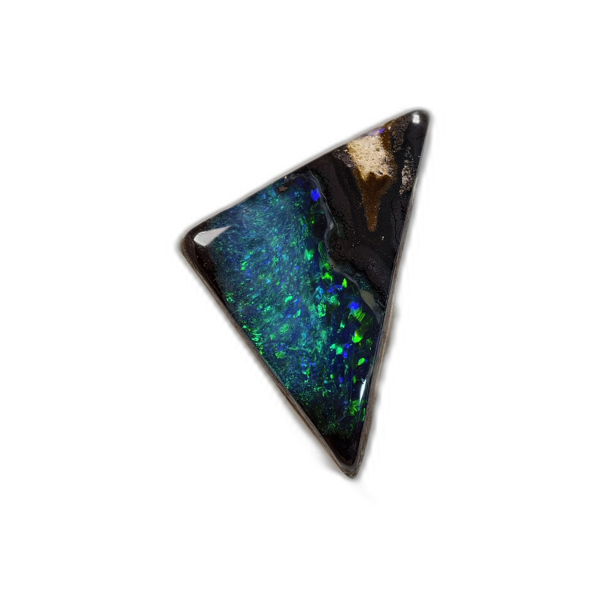 Opale boulder d’Australie – Cabochon 3 ct – B14 — vue 4 — Tirou Bijou