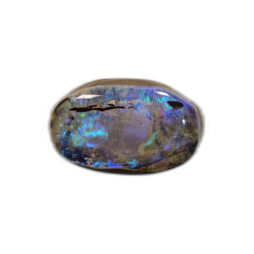 Opale boulder d’Australie – Cabochon 3,8 ct – B25 — vue 5 — Tirou Bijou