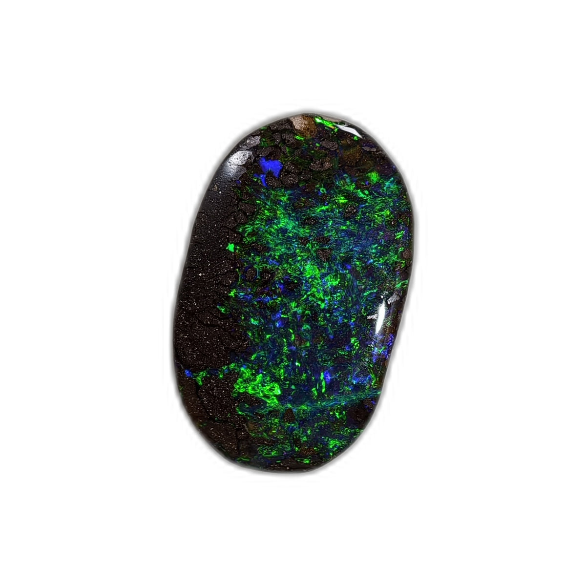 Opale boulder d’Australie – Cabochon 4,7 ct – B43 — vue 4 — Tirou Bijou