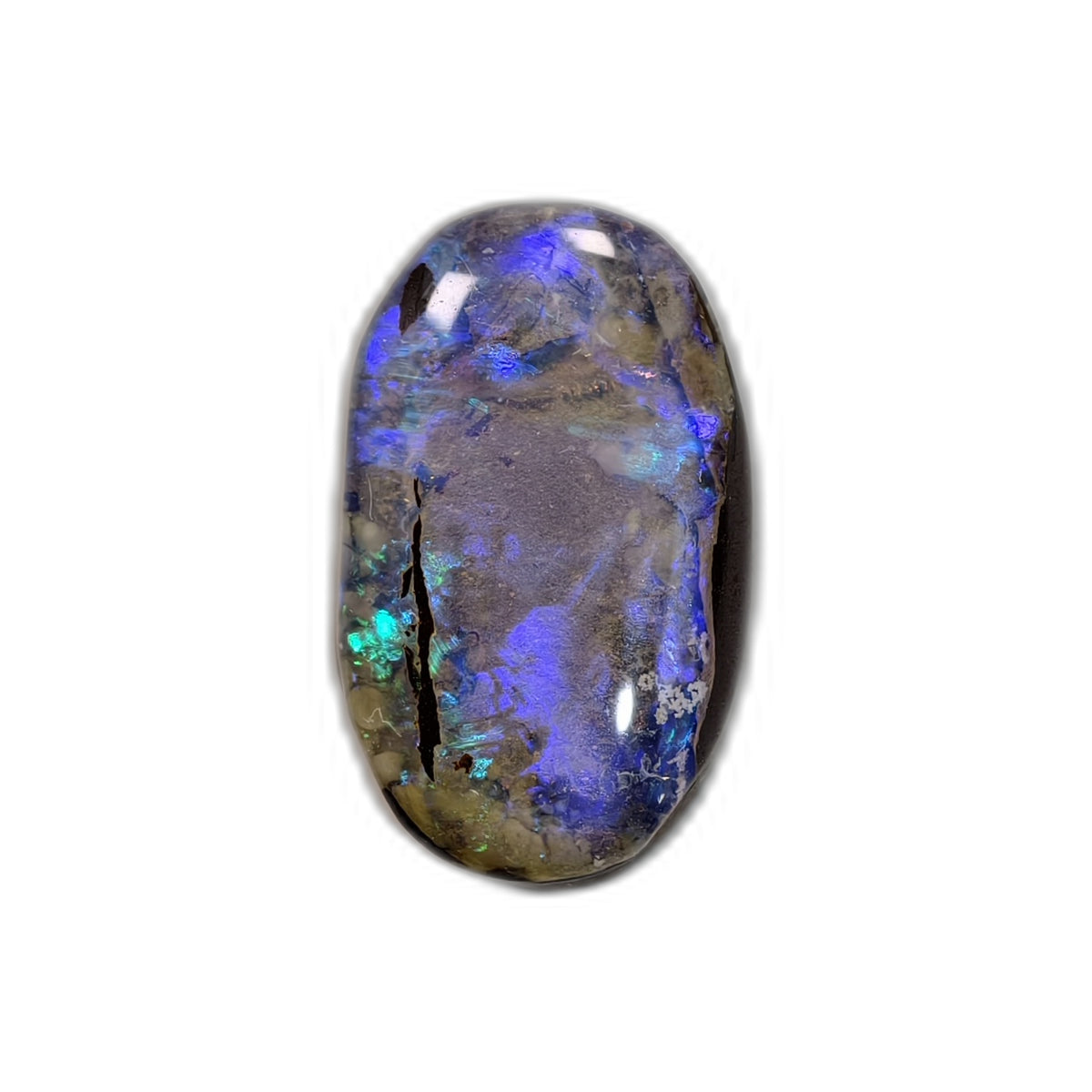 Opale boulder d’Australie – Cabochon 3,8 ct – B25 — vue 4 — Tirou Bijou