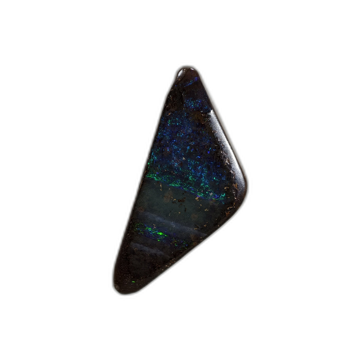 Opale boulder d’Australie – Cabochon 5 ct – B72 — vue 4 — Tirou Bijou