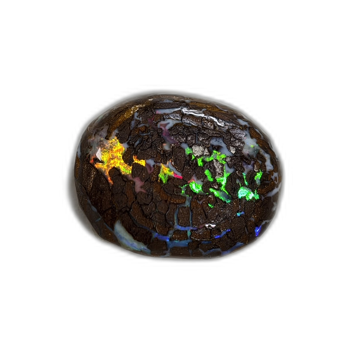 Opale boulder d’Australie – Cabochon 2,7 ct – B136 — vue 5 — Tirou Bijou