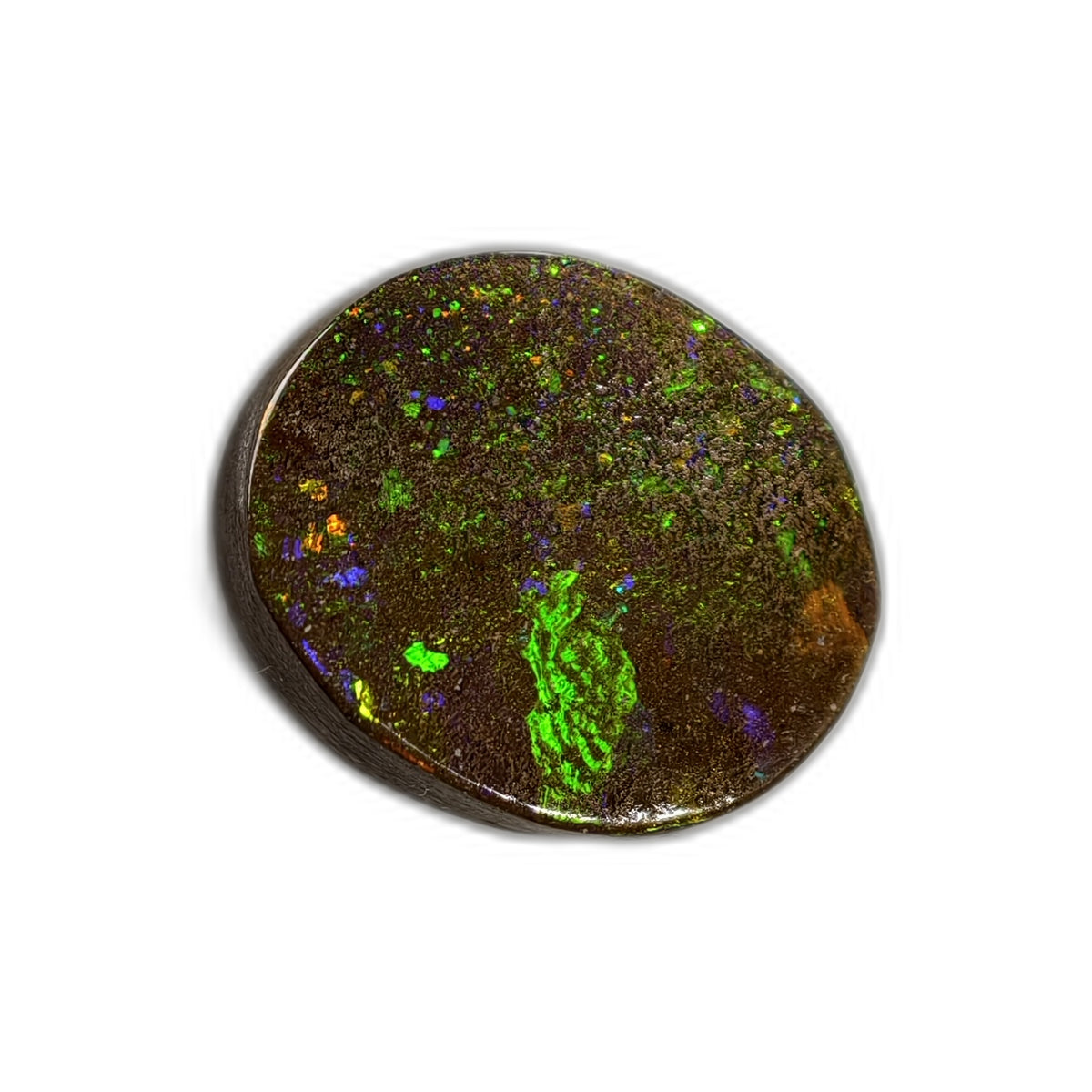 Opale boulder d’Australie – Cabochon 4,6 ct – B26 — vue 5 — Tirou Bijou