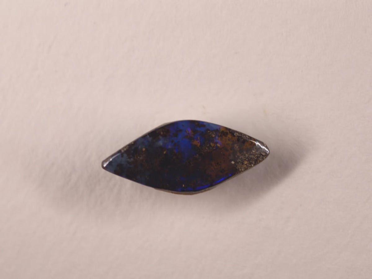 Opale boulder d’Australie — marquise — 5,4 ct